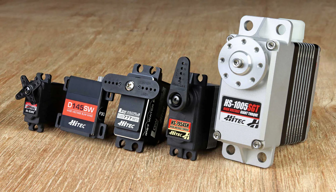 Various RC servos